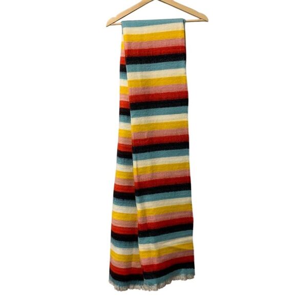 ASOS Accessories - ASOS NWT Unisex Multicolor Striped Scarf 92" Long
